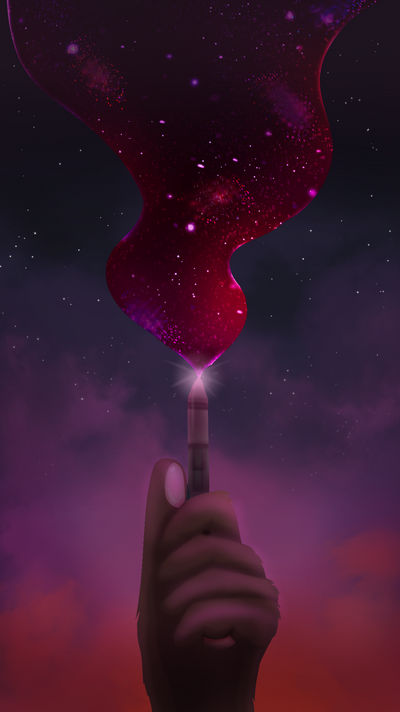 Galaxy Pen by RowanArtwork on DeviantArt