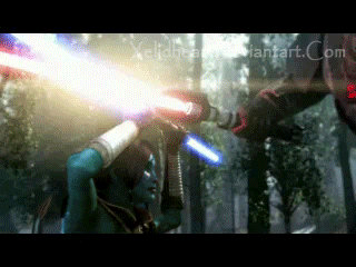 A na'vi jedi in action