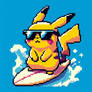 Pikachu used Surf