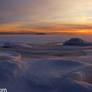 Icy Islet Sunset III
