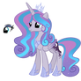 Luna x Flurry heart (custom trade)