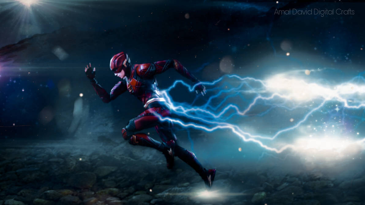 Flash in the Speedforce by amaldaviddigital on DeviantArt