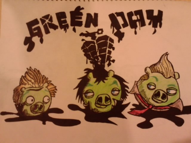 green day angry birds