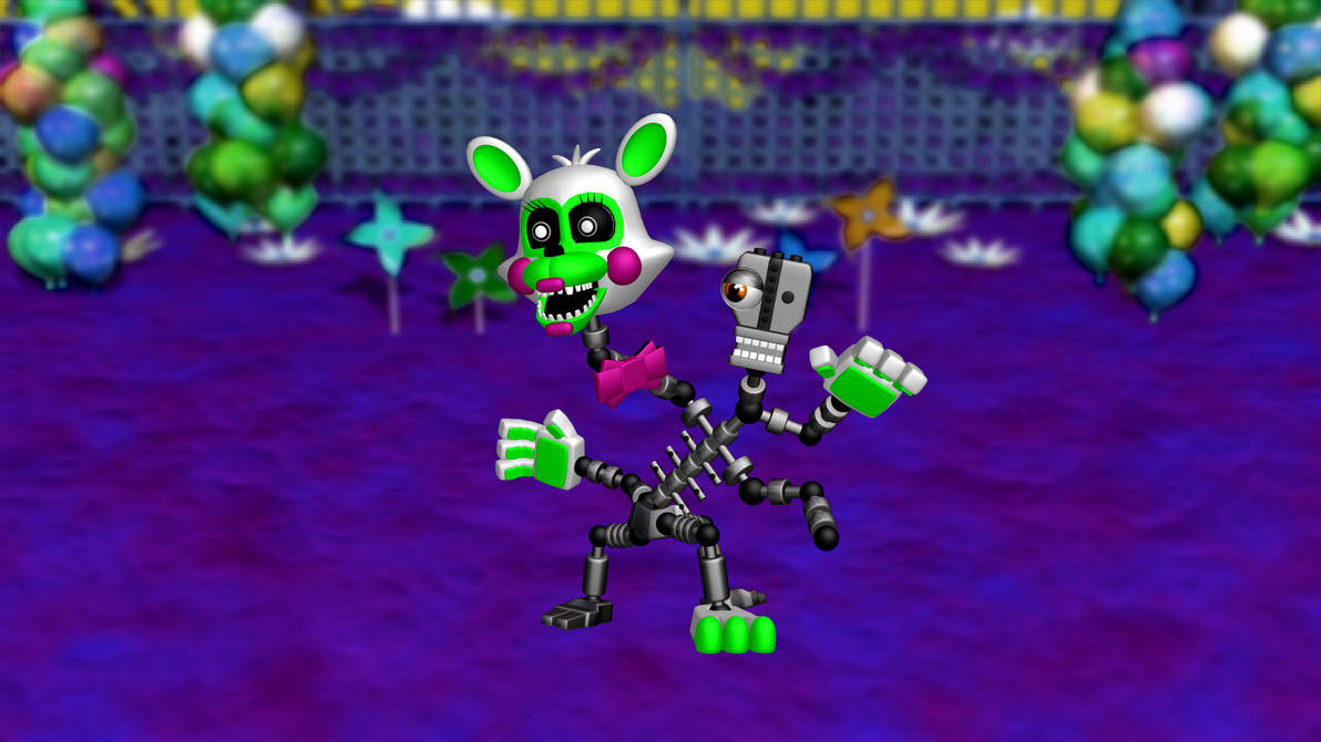 MMD FNAF World Tangle by IndieRetro777 on DeviantArt