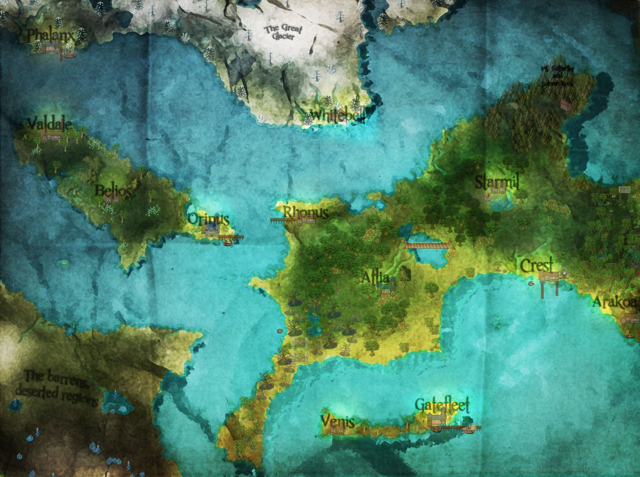 Ethos - Fantasy Map by Verloki on DeviantArt
