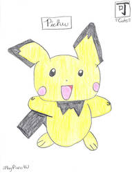 Pichu Drawing 8D