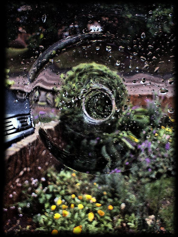 through the dimpled window by awjay on DeviantArt