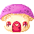 Free avatar: Mushroom house