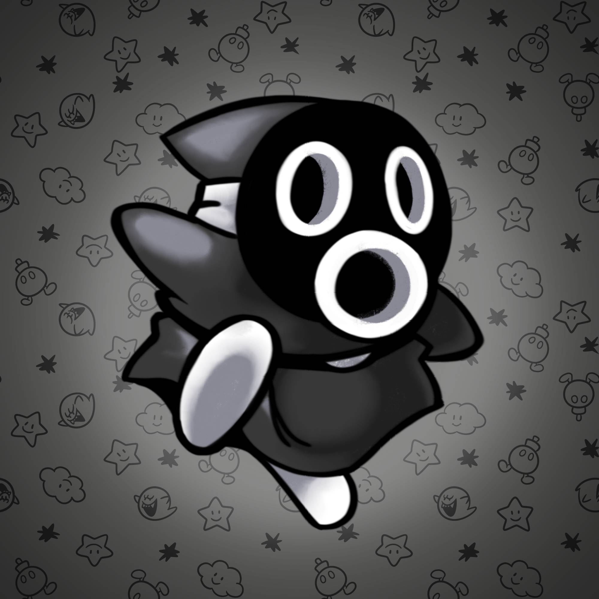 Snifit - Super Mario RPG Collab by MeNeMK on DeviantArt