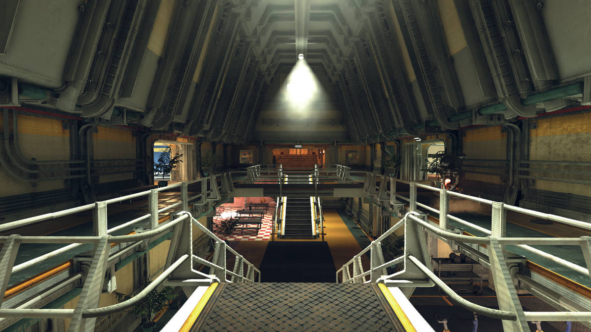 Vault-Tec University Atrium by kcajd on DeviantArt