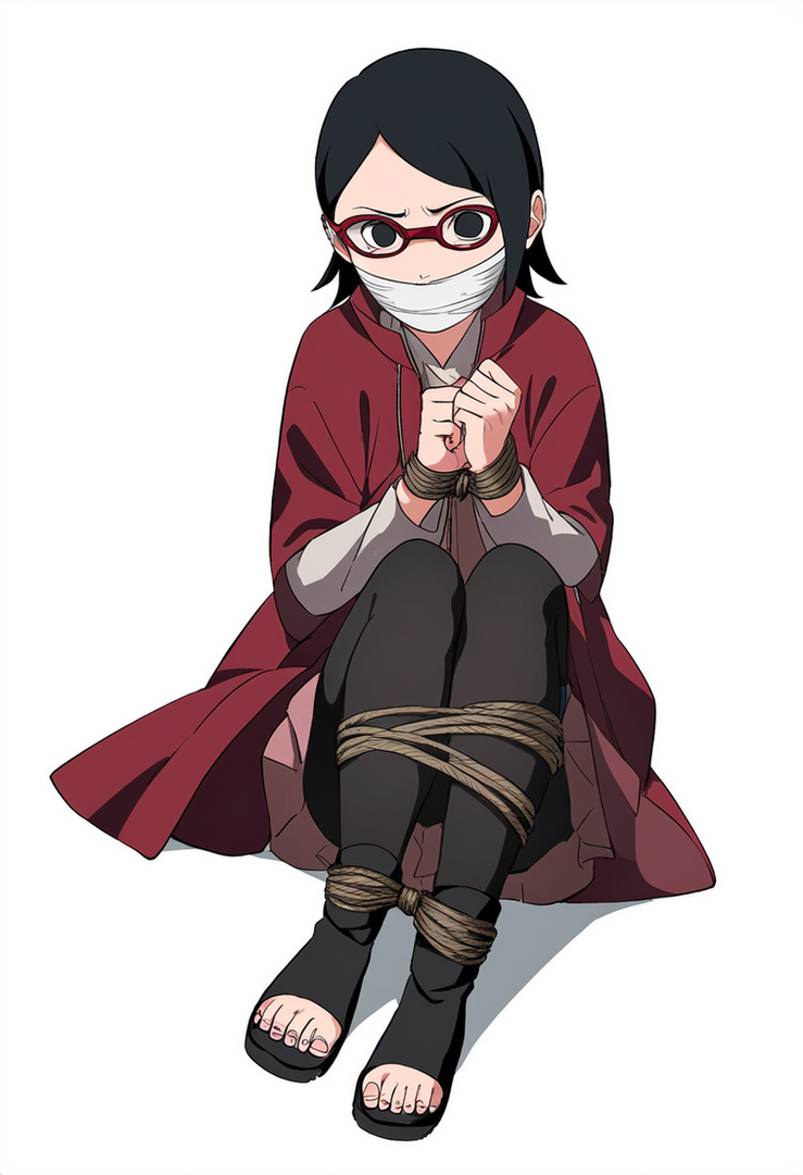 Sarada Bound And Gagged 12 By Demonleonhart On Deviantart Sarada Bound And Gagged 12 By Demonleonhart On Deviantart