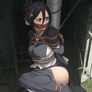 Rukia Kuchiki from bleach tied up and gagged 5