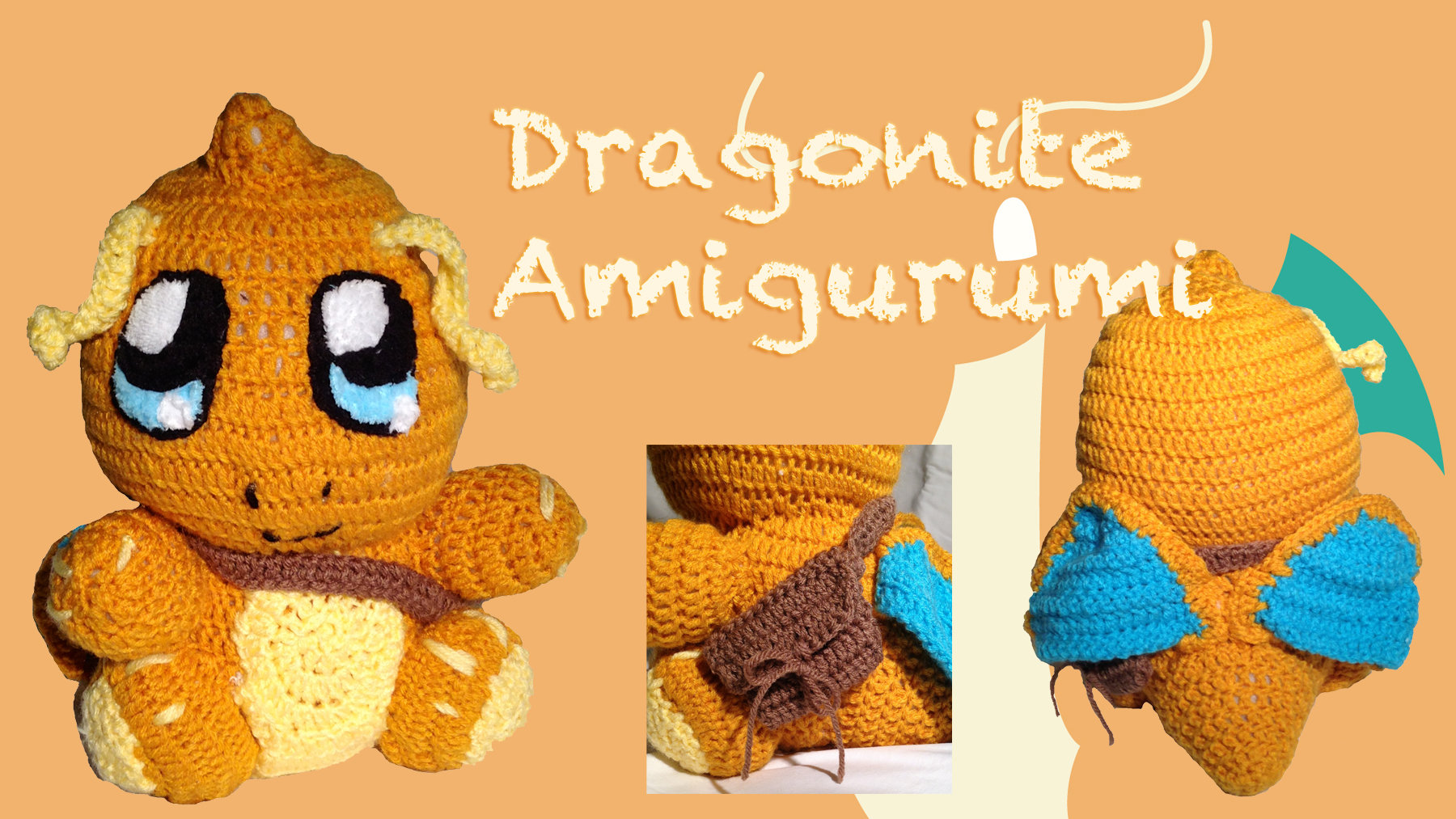 Chibi Dragonite Amigurumi