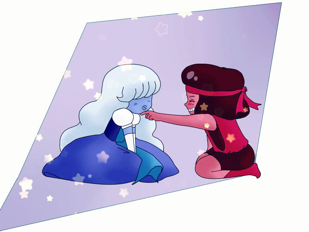 Ruby Syphanium Ruby and Saphire by HaniBH on DeviantArt