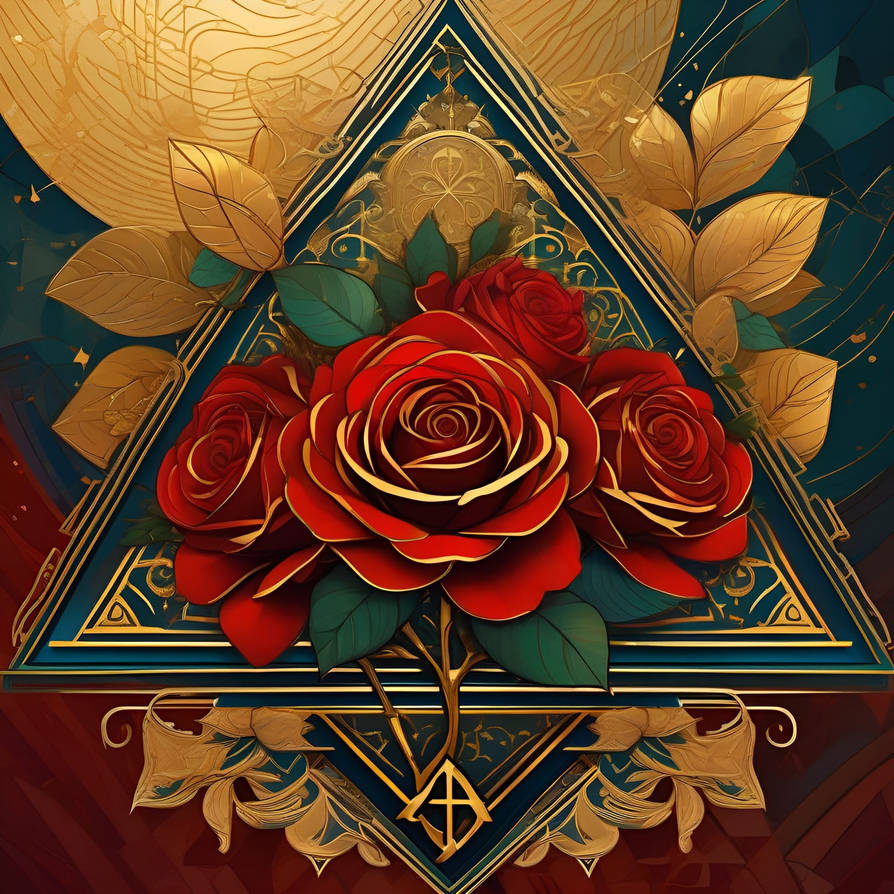 Three Roses Crest Rose Crest by Mattthegeekyrocker on DeviantArt