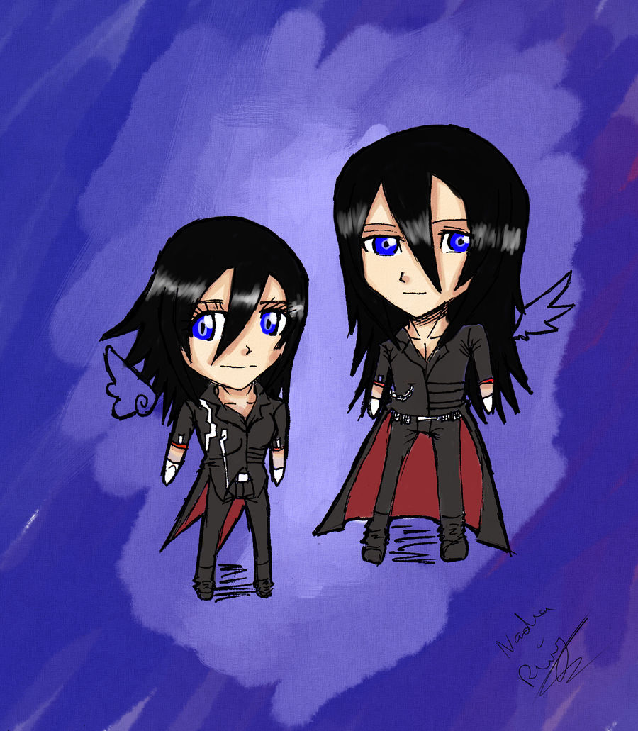 chibi versions of Azazel by MindForcet on DeviantArt