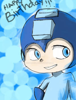 Happy 26th birthday! Megaman!