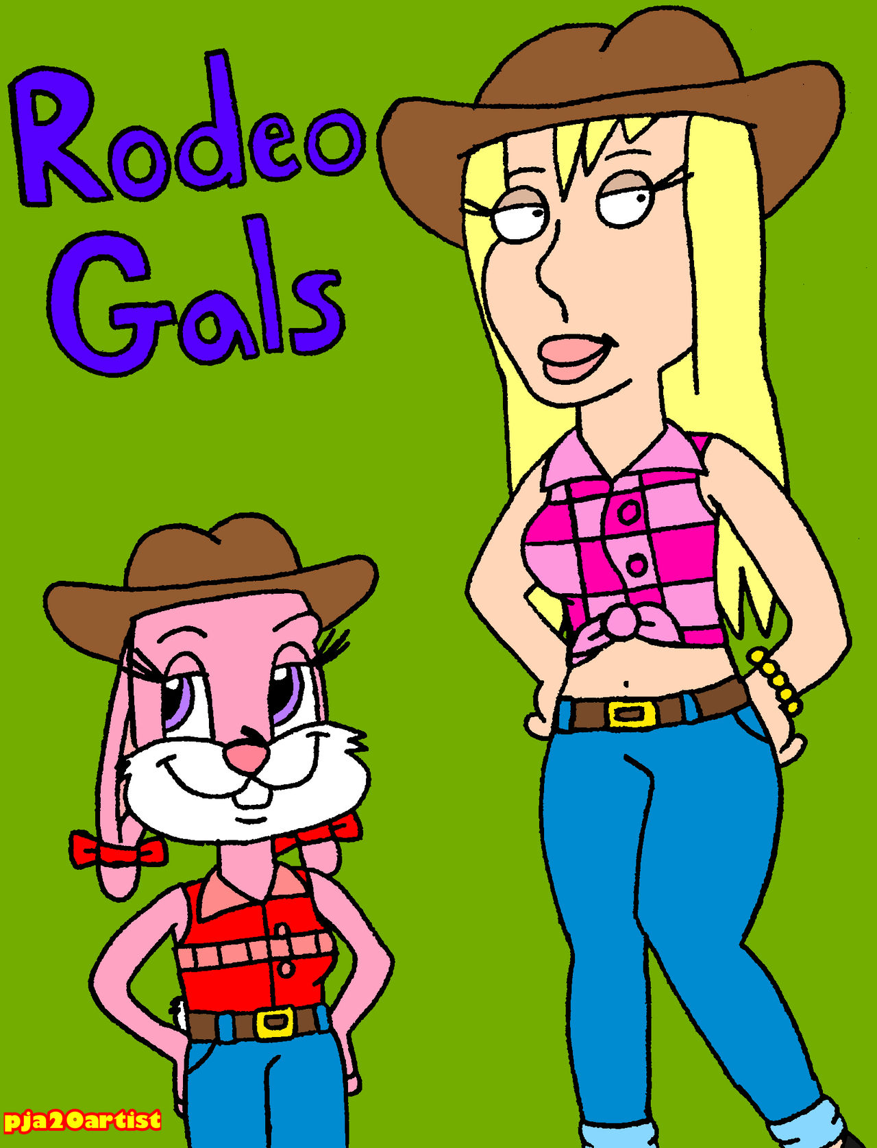 Rodeo Gals by pja20artist on DeviantArt
