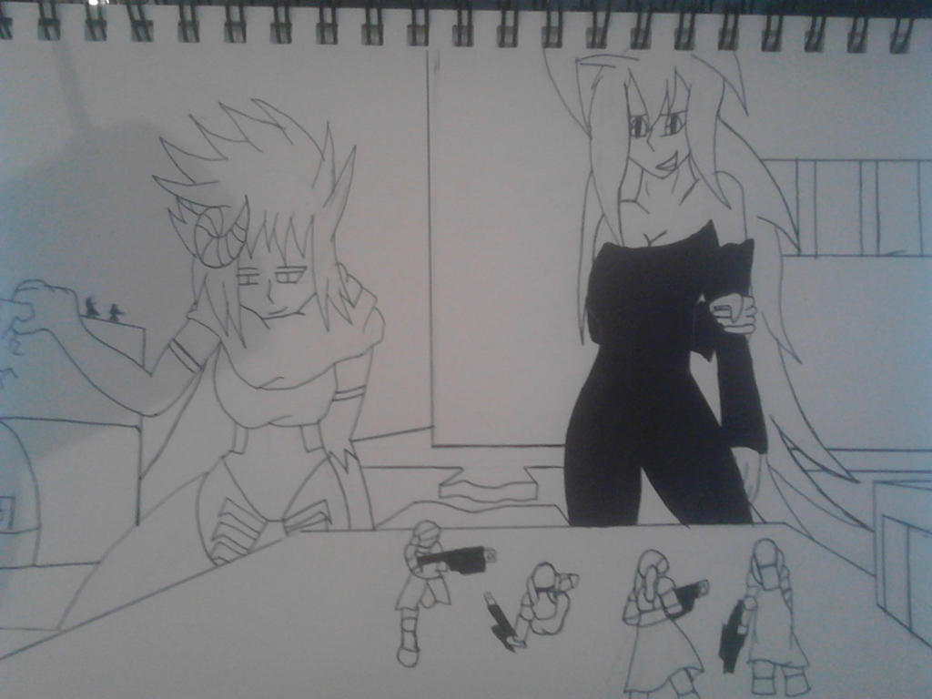 art trade with final7darkness by jakedragonhunter on DeviantArt