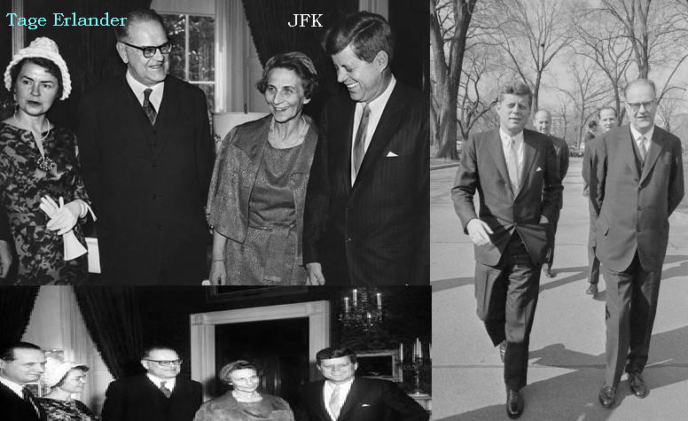 Erlander Prime Minister Tage Erlander and president JFK by cargirl9 on DeviantArt