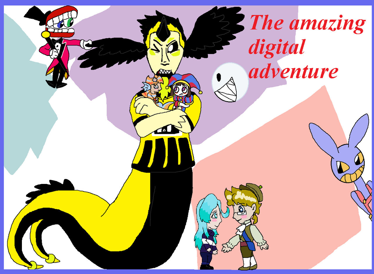 Amazing Adventure Deviantart the amazing digital adventure by cargirl9 on DeviantArt