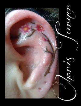 Inner Ear Tattoo