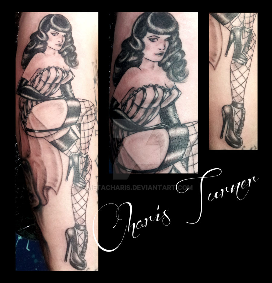 Bettie Page Pin Up Tattoo by Metacharis on DeviantArt
