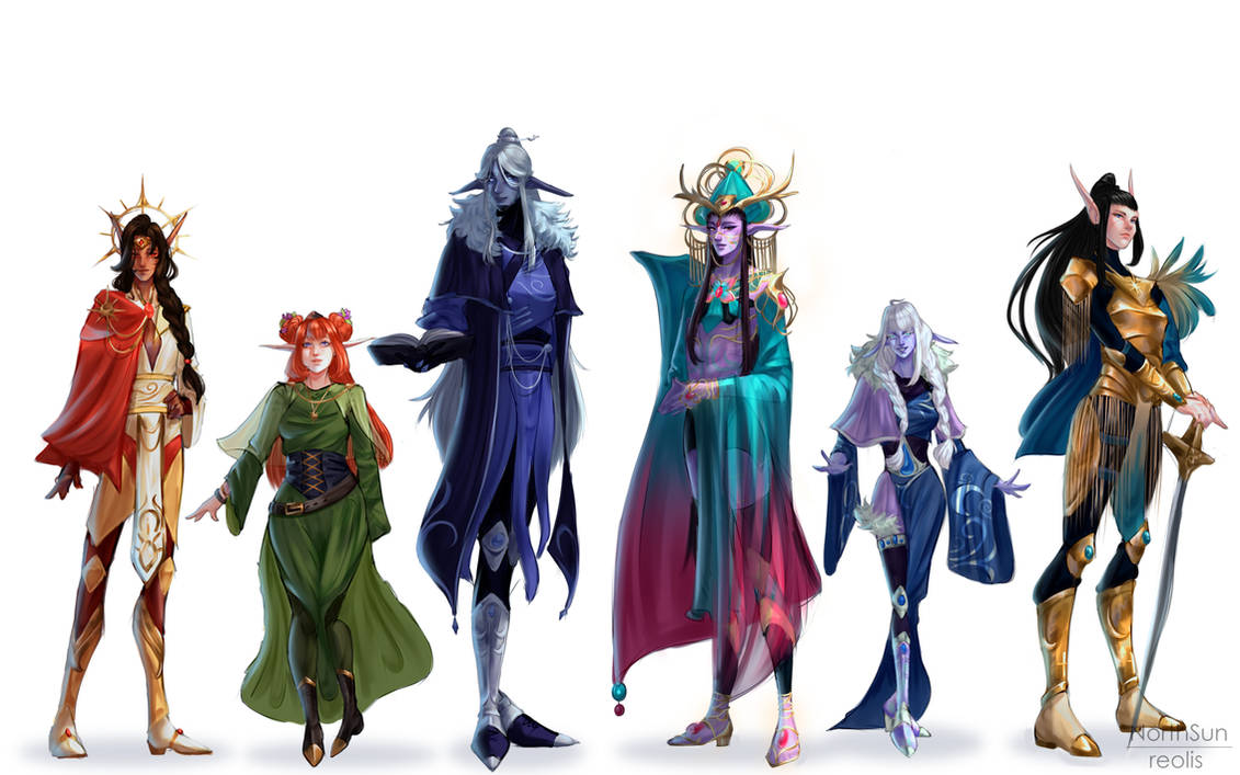 Oc Fantasy Races OC by lNorthernSunl on DeviantArt