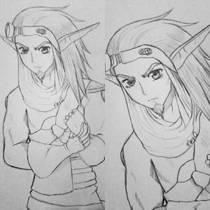 Jak 2 Manga Sketch By Me!