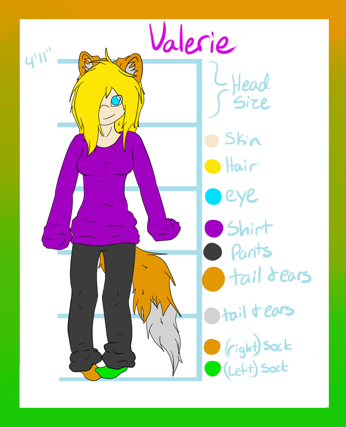 Valerie-Quick Color Reference