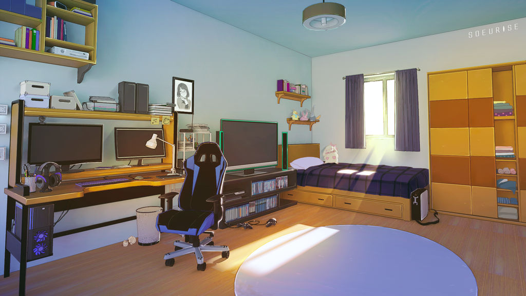 Room by SOEURISE on DeviantArt