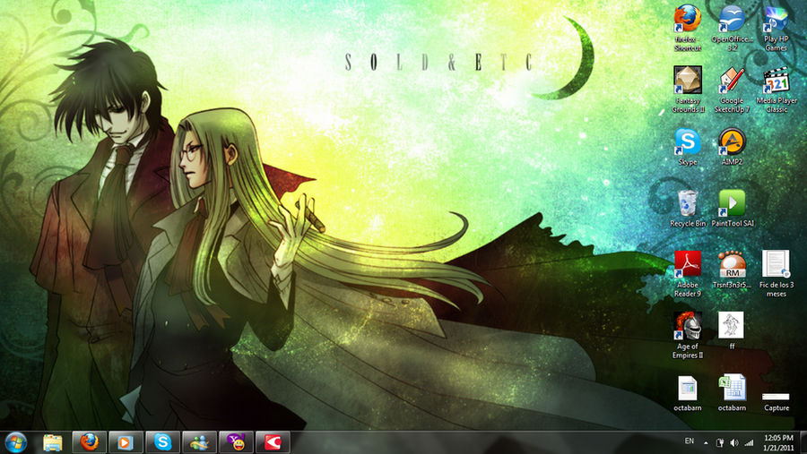 Hellsing Moon Color hellsing moon by yehosua on DeviantArt