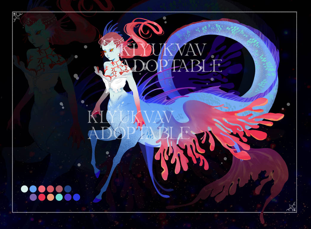 Ichthyocentaur Auction by klyukvavv on DeviantArt