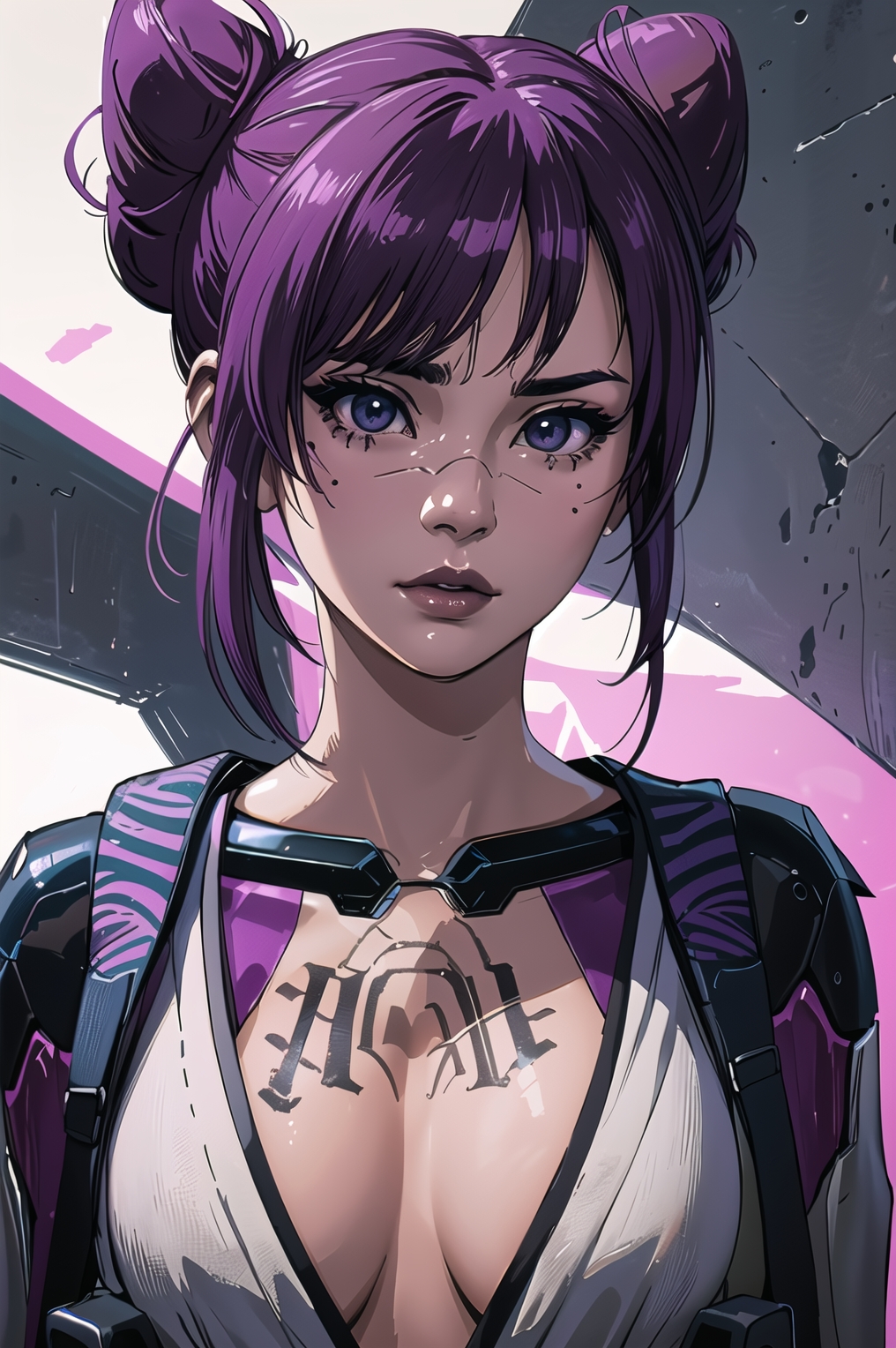 Cyberpunk Anime Character 02 by SoftWMaster on DeviantArt