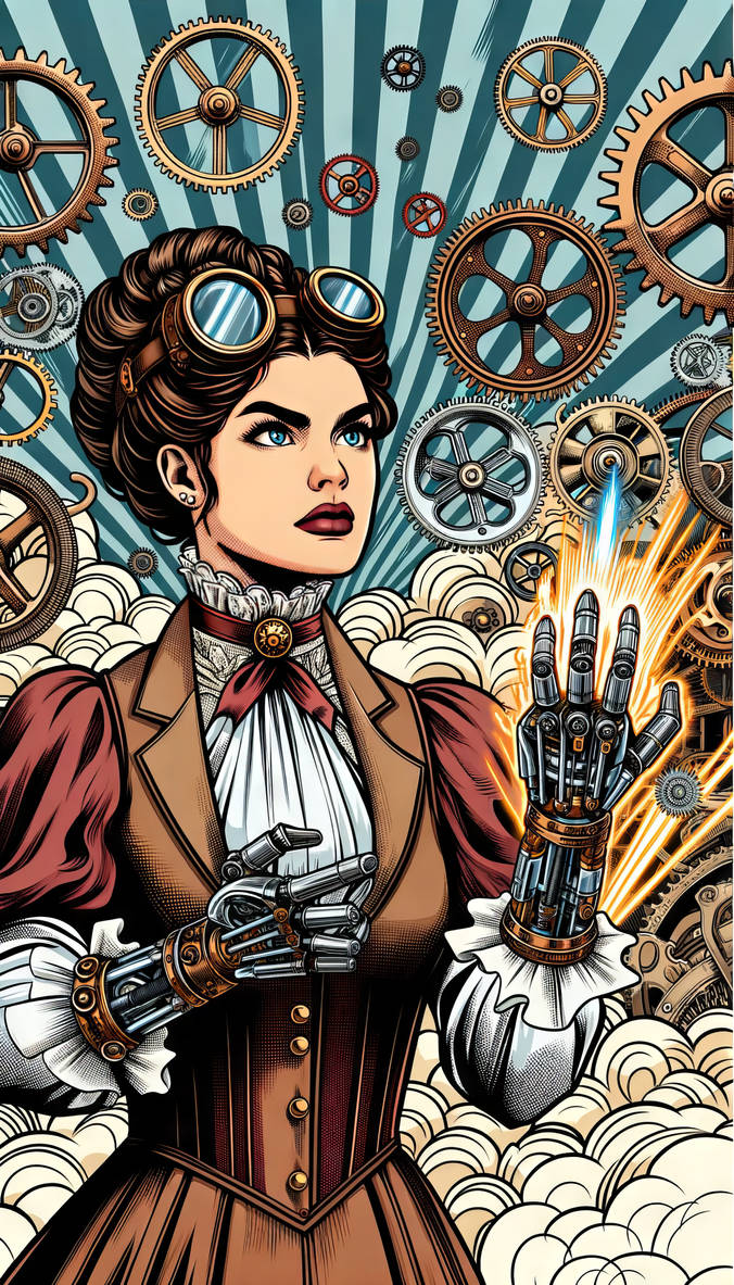 Drawing inspiration Brilliant Inventor by xalphafox on DeviantArt