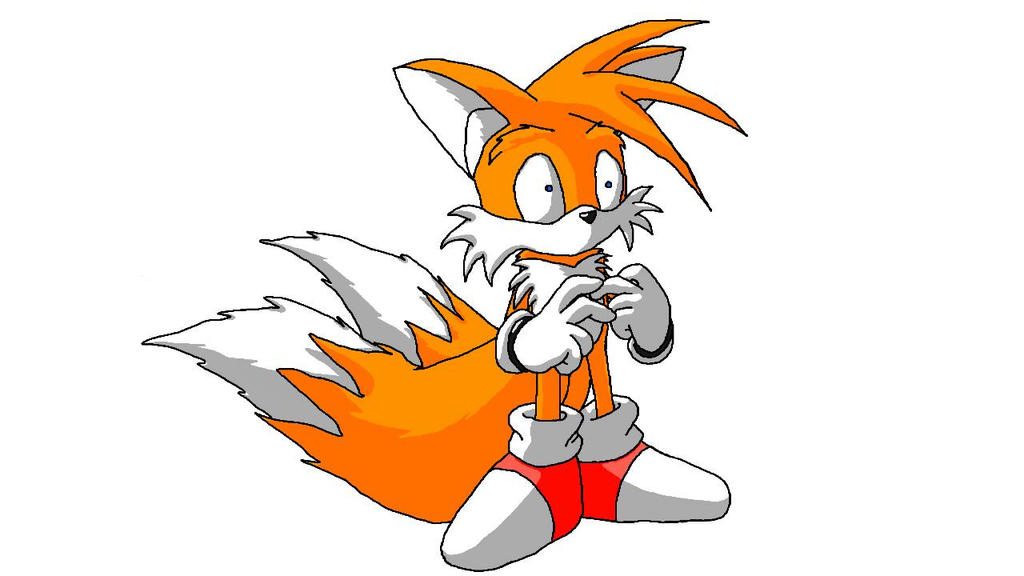 Tails Shocked by IndegoRune on DeviantArt
