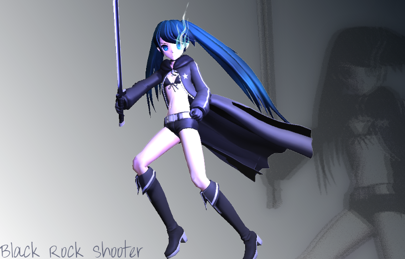 -black rock shooter..