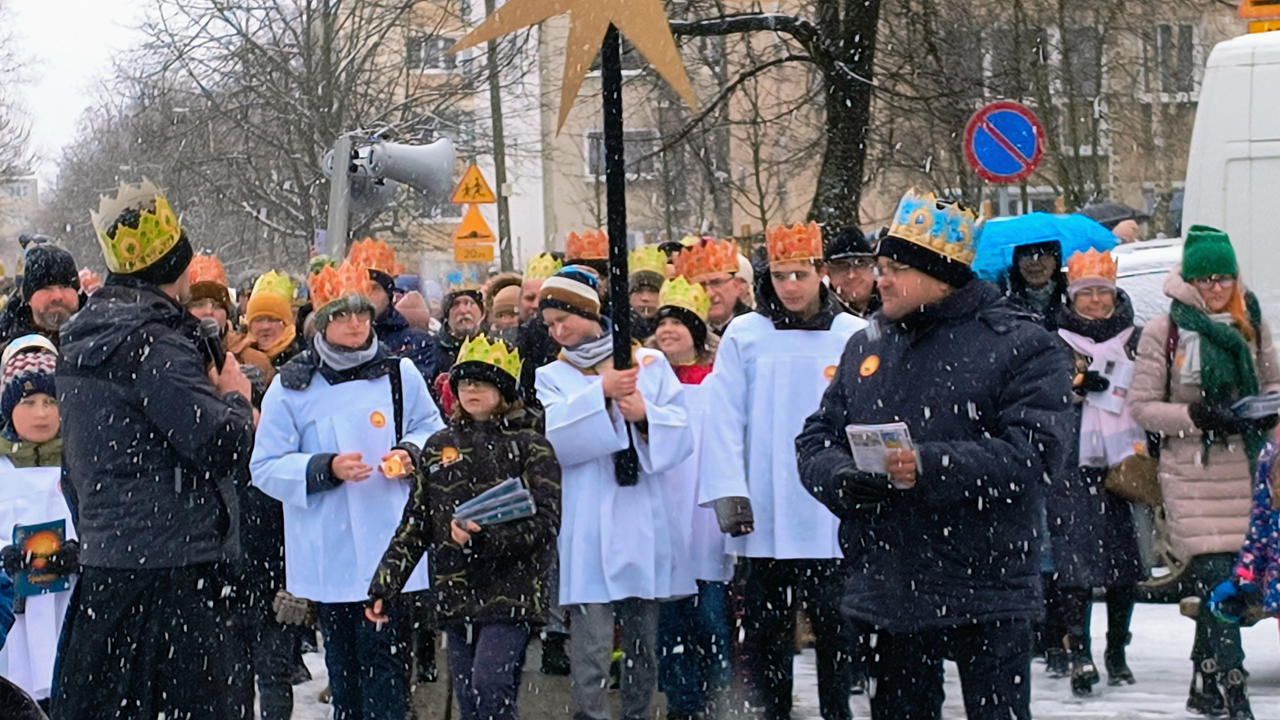 Orszak 3 kroli w Pruszkowie 2024