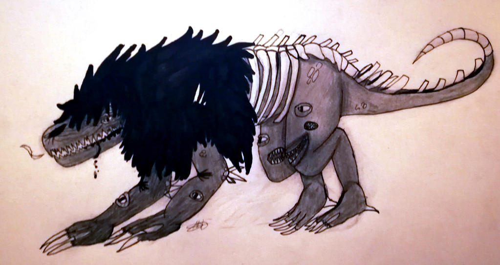SCP 682 : Hard to destroy reptile. by dewery2539 on DeviantArt
