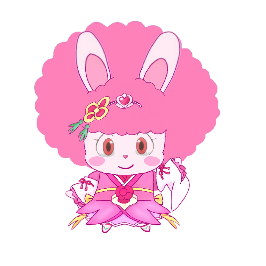 Catherine Rabbit with a afro hair by AfroGirl2005 on DeviantArt