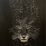 Jaguar acrylic painting,original art 