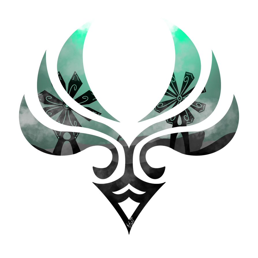Anemo Transparent Mondstadt Silhouette, in Anemo Symbol by MystickleArt on DeviantArt