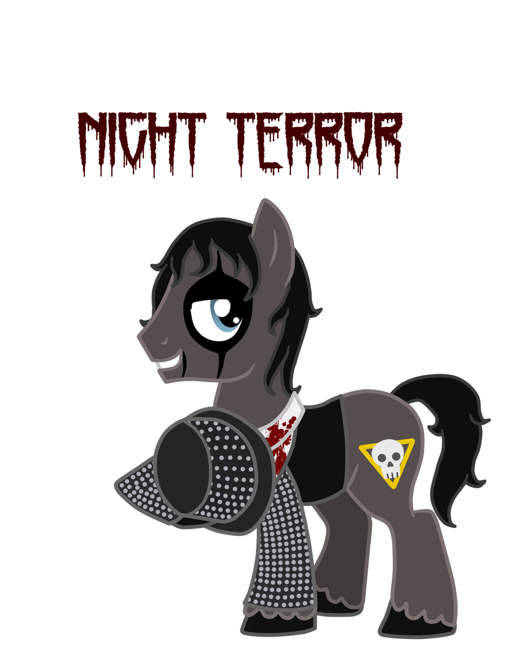 Alice Cooper pony: Night Terror by Runya-Isamu