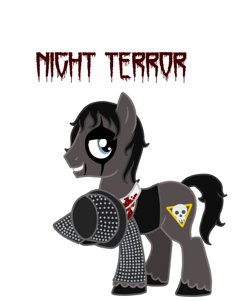 Alice Cooper pony: Night Terror by Runya-Isamu