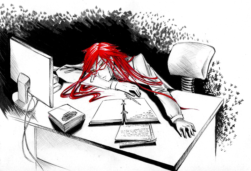 Grell at work