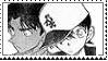 Shinichi and Heiji stamp by Linzys