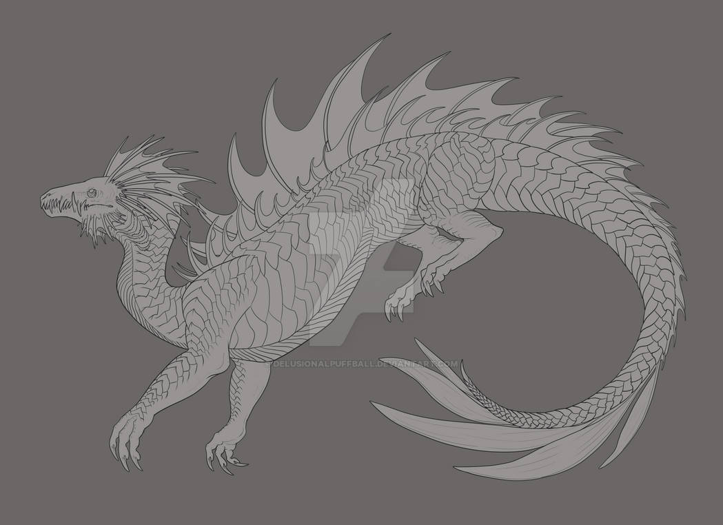 Commission #61 - Shellbert Lineart by DelusionalPuffball on DeviantArt