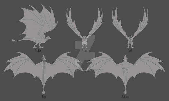 Commission #69 - Wyvern Design Sheet