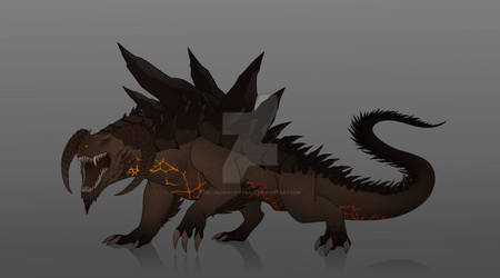 Commission #88 - Mountain Dragon