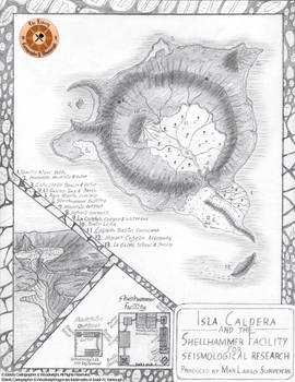 Isla Caldera and the Shellhammer Facility